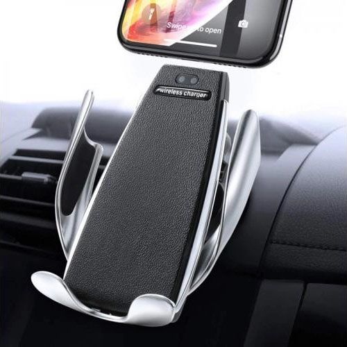 Автомобільний тримач із бездротовою зарядкою Smart Sensor S5